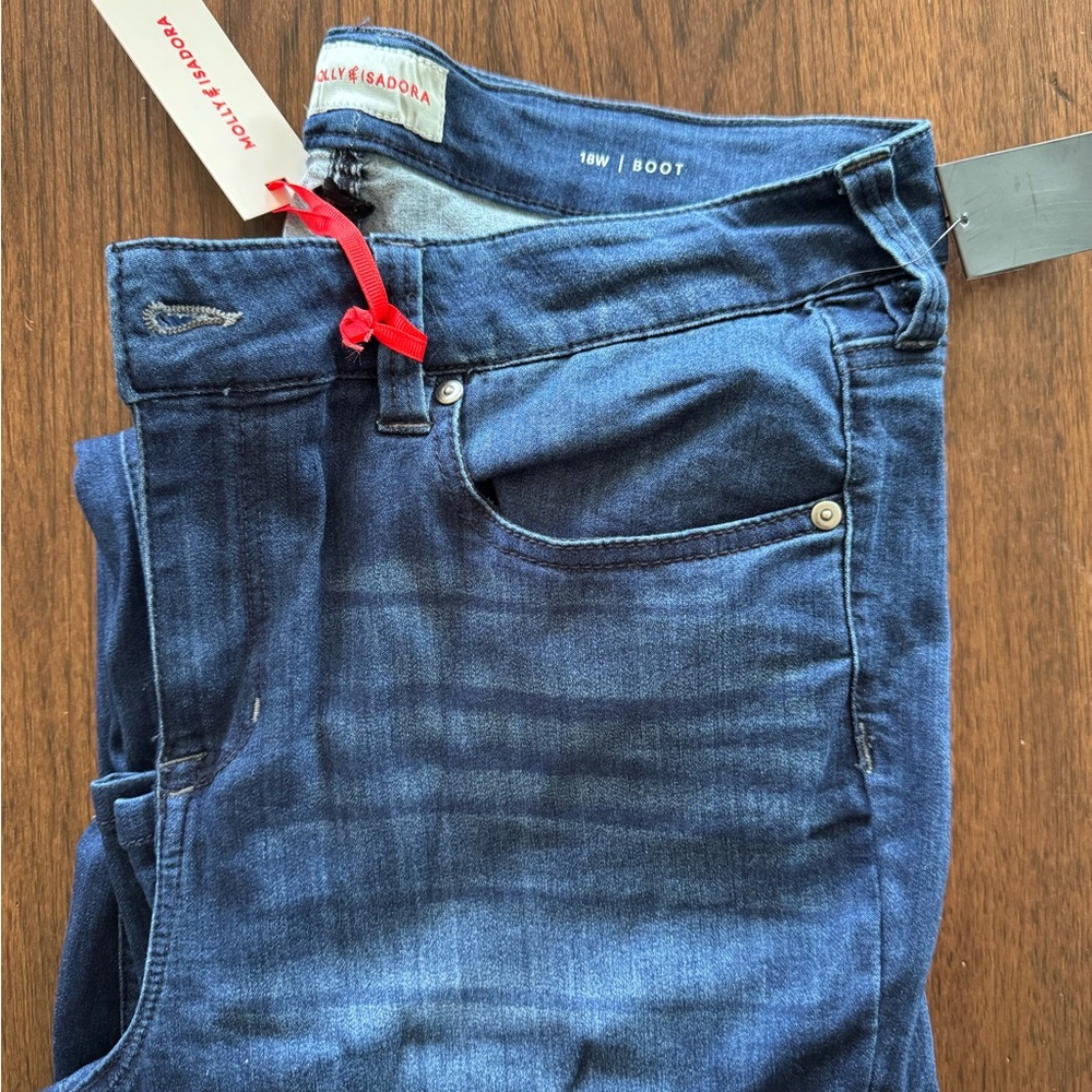 NWT Women's Boot Cut Jeans - Blue